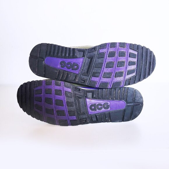 Nike Air Wildwood ACG Midnight Navy Court Purple Sneakers AO3116-400 - Size 8.5 - Picture 5 of 8